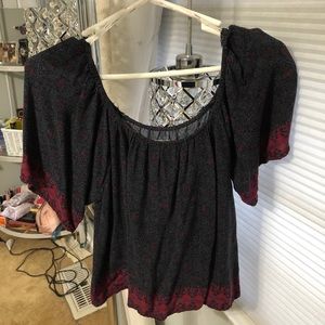 Off the shoulder top